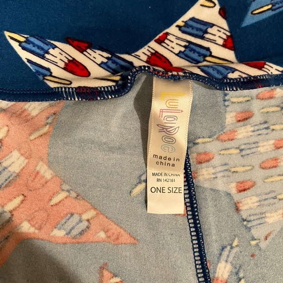 🇺🇸Lularoe O/S Legging Bundle - Americana Collection - Picture 8 of 9